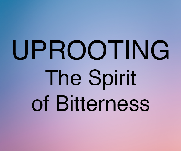 Uprooting The Spirit of Bitterness