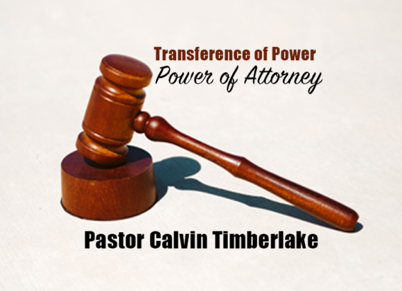 Transference of Power – Power of Attorney